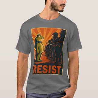 Frog Resist Portland Frog Protest Portland Frog Ac T-shirt