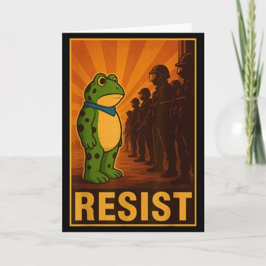 Frog Resist Rtland Frog Protest - Rtland Frog Acti Kaart (Voorkant)