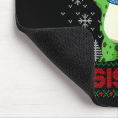 Frog Retro Merry Resistmas Funny Litical Ugly Chri Muismat (Hoek)