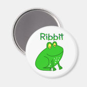 Frog Ribbit Magneet (Voorkant / Achterkant)