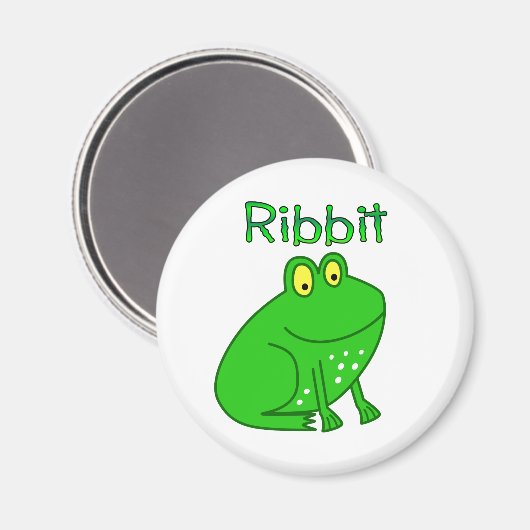 Frog Ribbit Magneet (Voorkant / Achterkant)