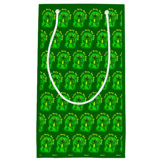 FROG Rust volledig op God Klein Cadeauzakje (Voorkant)