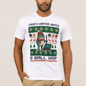 Frog’s Winter Games 8 Ball Hop T-shirt (Voorkant)