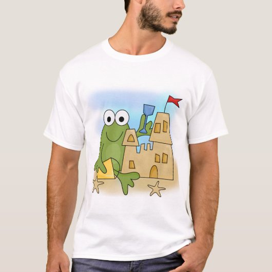 Frog Sand Castle Tshirts en Gifts (Voorkant)