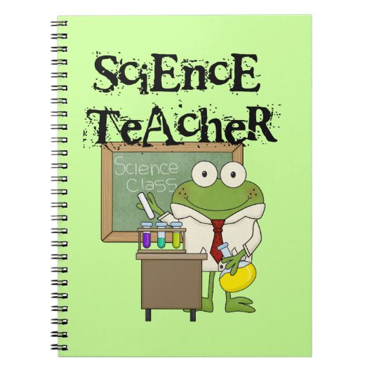 Frog Science Teacher Notitieboek (Voorkant)