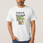 Frog Science Teacher T-shirt (Voorkant)