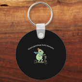 Frog scooter rare oma bouw karakter sleutelhanger (Voorkant)