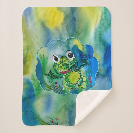 Frog Sherpa Deken (Voorkant)