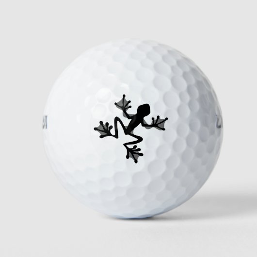 Frog Silhouette Golfballen (Voorkant)