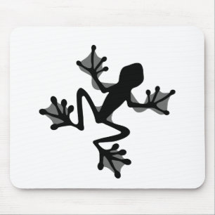 Frog Silhouette Muismat