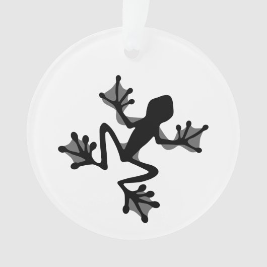 Frog Silhouette Ornament (voorkant)