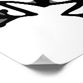 Frog Silhouette Poster (Hoek)