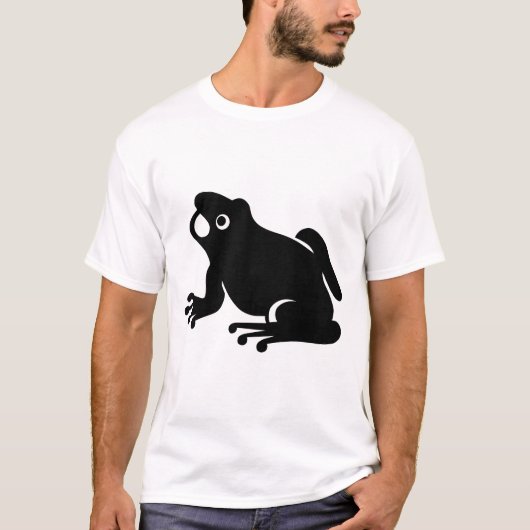 Frog Silhouette T-shirt (Voorkant)