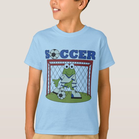 Frog Soccer Goalie Tshirts en Gifts (Voorkant)