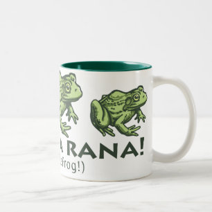 frog_Spaans_2 Tweekleurige Koffiemok