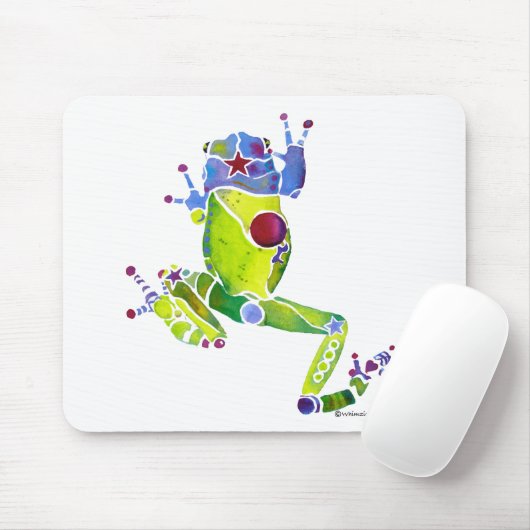 Frog Spring Green Muismat (Met muis)