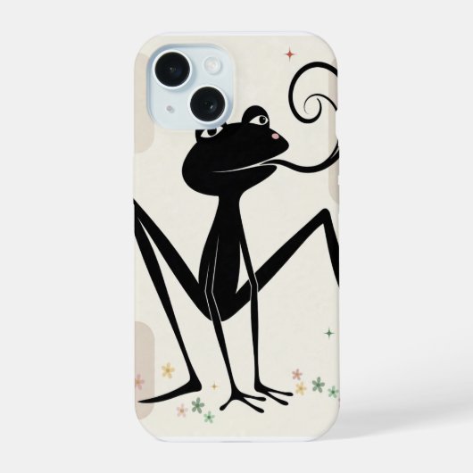 Frog Spring iPhone 15 Hoesje (Achterkant)