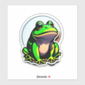Frog Stickers Uw creatieve metgezel (Vel)