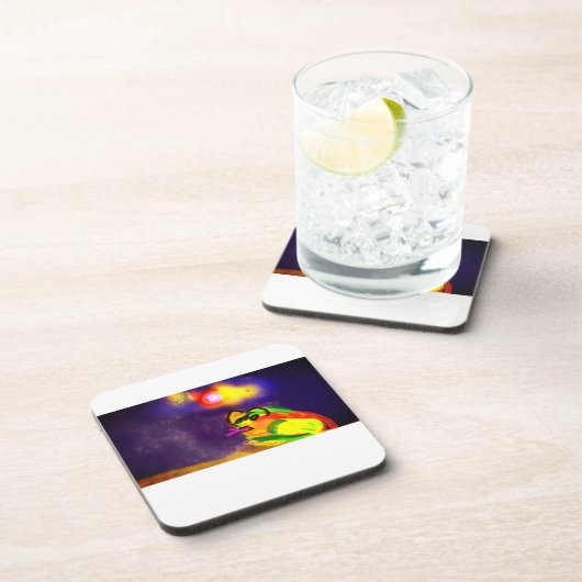 Frog Summer Bier Onderzetter (Rechterzijde)