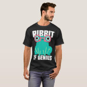 Frog Toad  Ribbit of Genius T-shirt (Voorkant volledig)