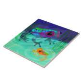 Frog Trivet Tegeltje (Zijkant)