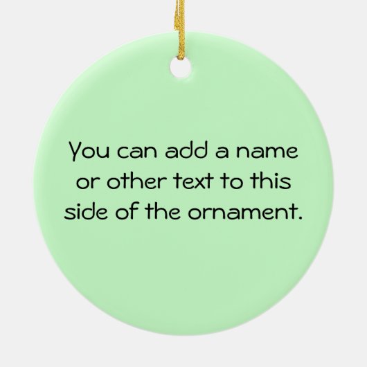 Frog Trots Grootouder van Meisje Gifts Keramisch Ornament (Achterkant)