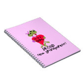 Frog Trots Grootouder van Meisje Gifts Notitieboek (Rechterzijde)
