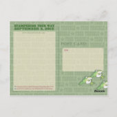 FROG TROUBLE DOOR Sandra Boynton briefkaart (Achterkant)