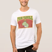 FROG TROUBLE, Sandra Boynton Official Apparel Tri-Blend Shirt (Voorkant)