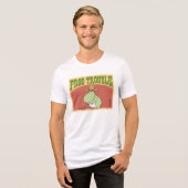 FROG TROUBLE, Sandra Boynton Official Apparel Tri-Blend Shirt (Voorkant volledig)
