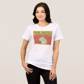 FROG TROUBLE, Sandra Boynton Official Apparel Tri-Blend Shirt (Voorkant volledig)