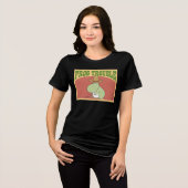 FROG TROUBLE, Sandra Boynton Official Apparel Tri-Blend Shirt (Voorkant volledig)