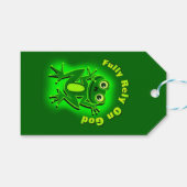 FROG Vertrouw volledig op Gods Gift Labels Cadeaulabel (Voorkant (Horizontaal))
