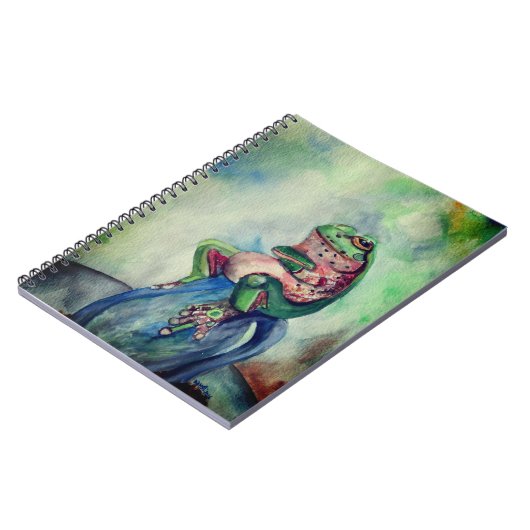 Frog Waterverf Art Notitieboek (Linkerzijde)