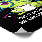 Frog We May Not Party Like We Used To But If We Ta Poster (Hoek)