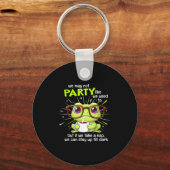 Frog We May Not Party Like We Used To But If We Ta Sleutelhanger (Voorkant)