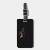 Frog Who Loves You Simple Classic Style Bagagelabel (Voorkant verticaal)