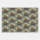 Frog Wildlife Natuur Loving Inpakpapier Vel (Voorkant 3)