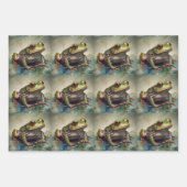 Frog Wildlife Natuur Loving Inpakpapier Vel (Voorkant 2)