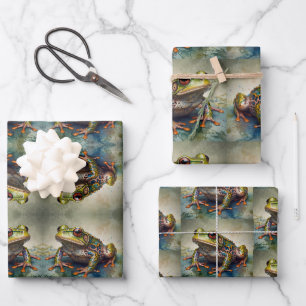 Frog Wildlife Natuur Loving Inpakpapier Vel