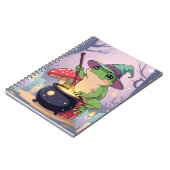 Frog Witch Journal – Kawaii Potion Frog  Notitieboek (Linkerzijde)