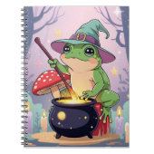 Frog Witch Journal – Kawaii Potion Frog  Notitieboek (Voorkant)