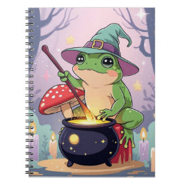Frog Witch Journal – Kawaii Potion Frog  Notitieboek