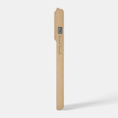 Frog with Coffee – Whimsical Vintage Animal iPhone Hoesje (Linkerkant)