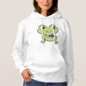 Frog with Cup Hoodie (Voorkant)