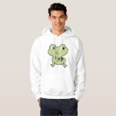 Frog with Cup Hoodie (Voorkant volledig)