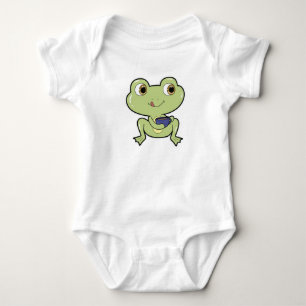 Frog with Cup Romper