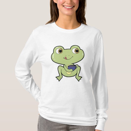 Frog with Cup T-shirt (Voorkant)