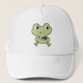 Frog with Cup Trucker Pet (Voorkant)