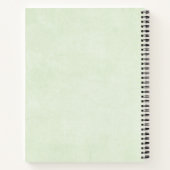 Frog with Green Hat and Shamrock Cute Notitieboek (Achterkant)